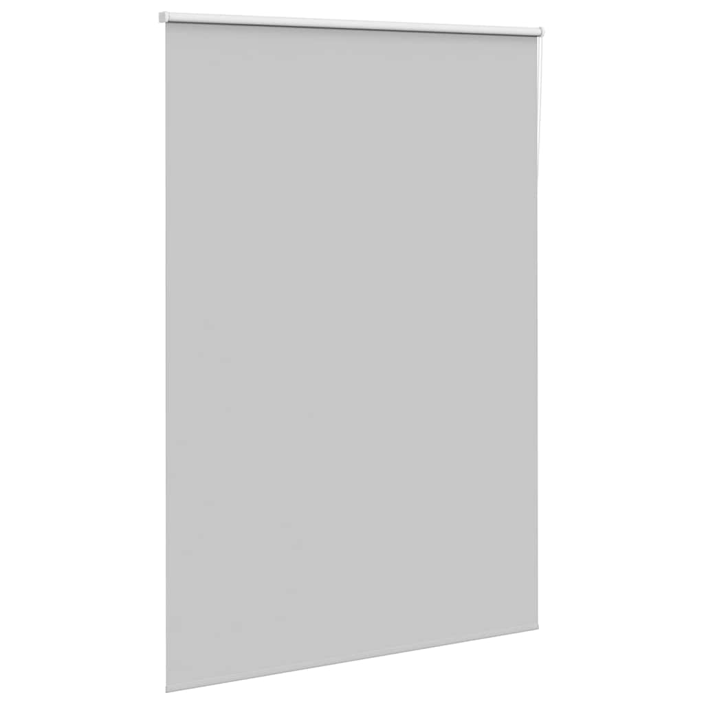 vidaXL Roller Blind Blackout ανοιχτό γκρι 145x210 cm Πλάτος υφάσματος