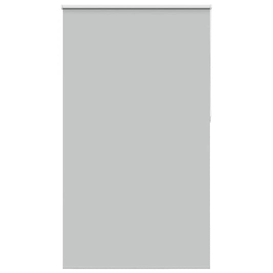 vidaXL Roller Blind Blackout ανοιχτό γκρι 130x230 cm Πλάτος υφάσματος