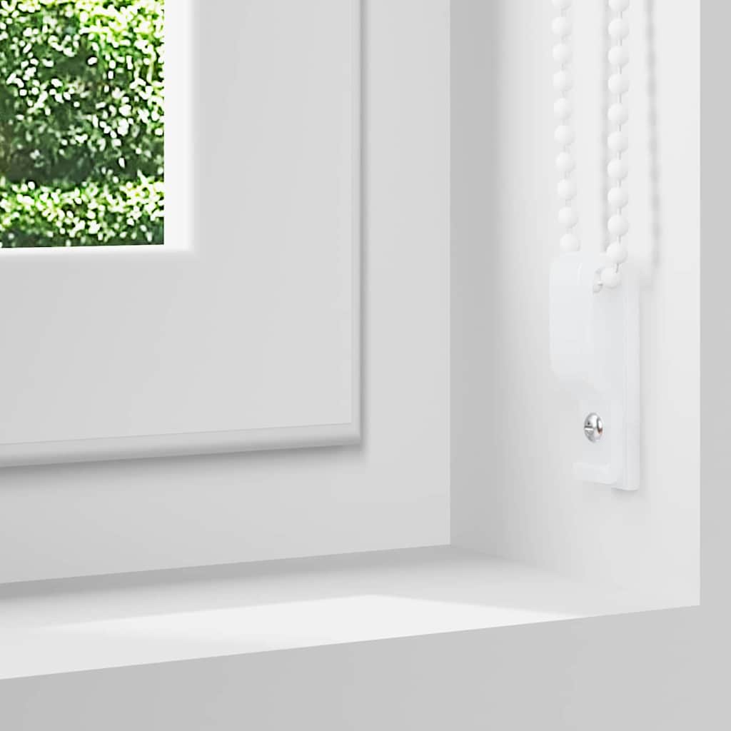 vidaXL Roller Blind Blackout ανοιχτό γκρι 130x230 cm Πλάτος υφάσματος