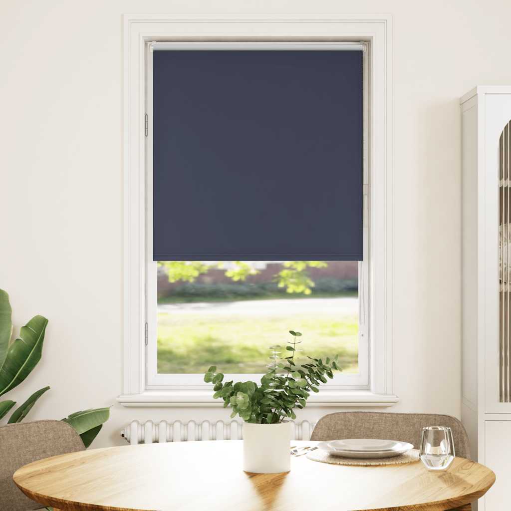 vidaXL Στόρι Συσκότισης Θαλάσσιο 65x130 εκ. Πλάτος Υφάσματος 60,7 εκ. Πολυεστέρας