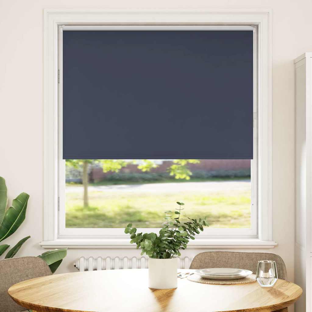 vidaXL Στόρι Συσκότισης Θαλάσσιο 105x130 εκ. Πλάτος Υφάσματος 100,7 εκ. Πολυεστέρας