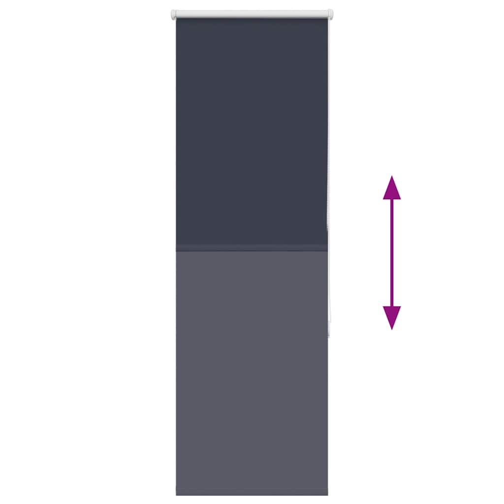 vidaXL Ρολέρ Μπλακάουτ Ναυτικό 60x150 εκ. Πλάτος υφάσματος 55,7 εκ.