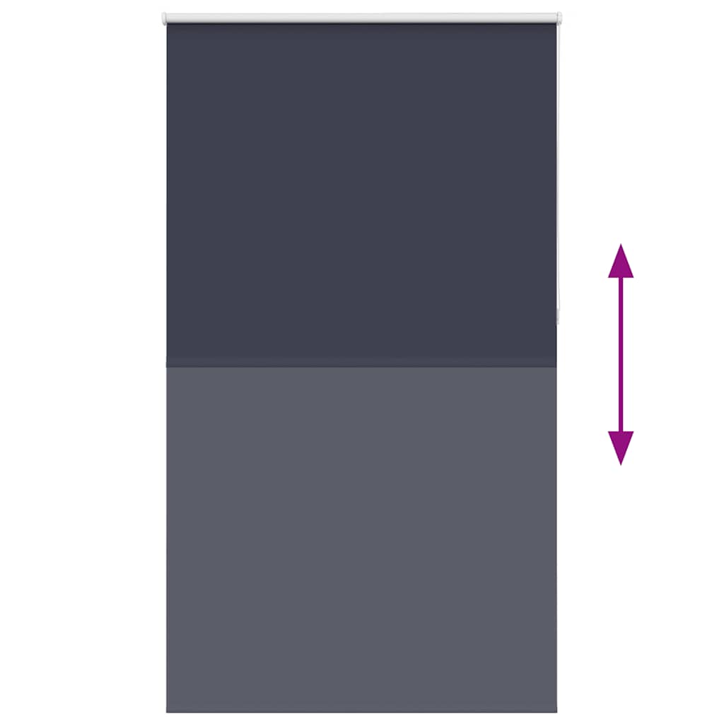 vidaXL Ρολέρ Μπλακάουτ Ναυτικό 140x230 εκ. Πλάτος υφάσματος 136,6 εκ.