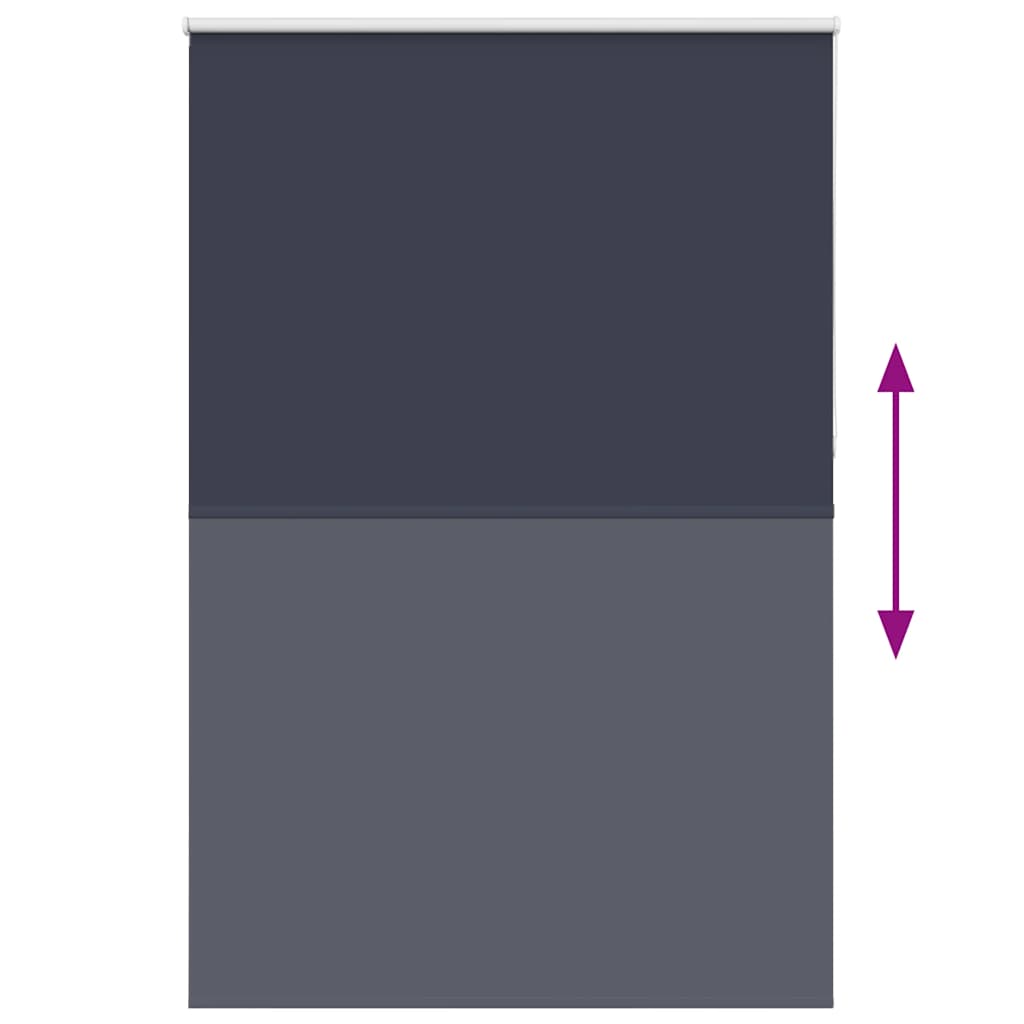 vidaXL Ρολέρ Μπλακάουτ Ναυτικό 165x230 εκ. Πλάτος υφάσματος 161,6 εκ.