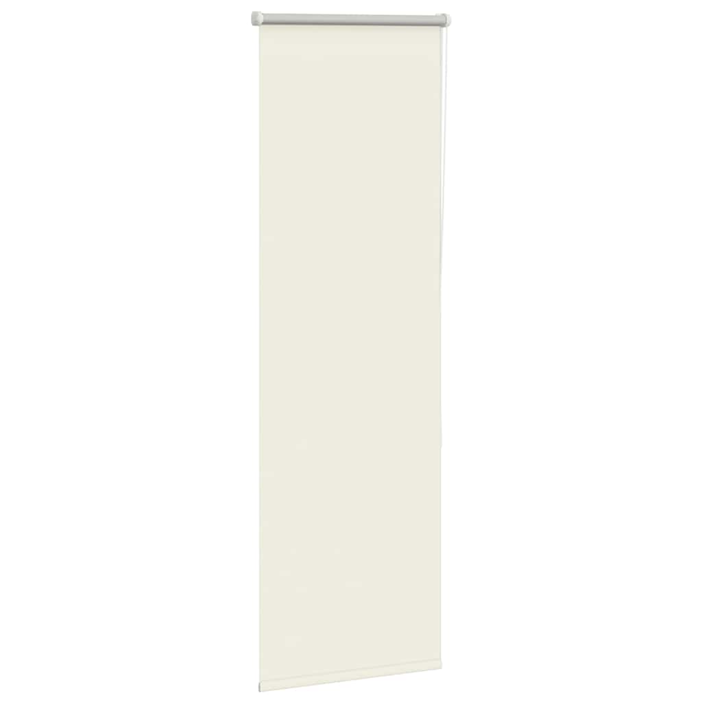 vidaXL Ρολέρ Μπλακάουτ Υπόλευκη 55x130 εκ. Πλάτος υφάσματος 50,7 εκ.