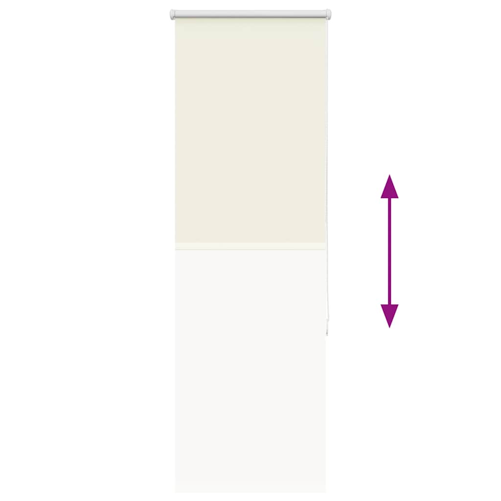 vidaXL Ρολέρ Μπλακάουτ Υπόλευκη 60x150 εκ. Πλάτος υφάσματος 55,7 εκ.