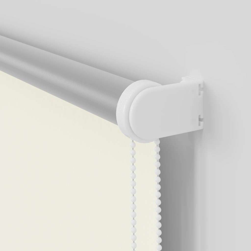 vidaXL Ρολέρ Μπλακάουτ Υπόλευκη 120x230 εκ. Πλάτος υφάσματος 116,6 εκ.