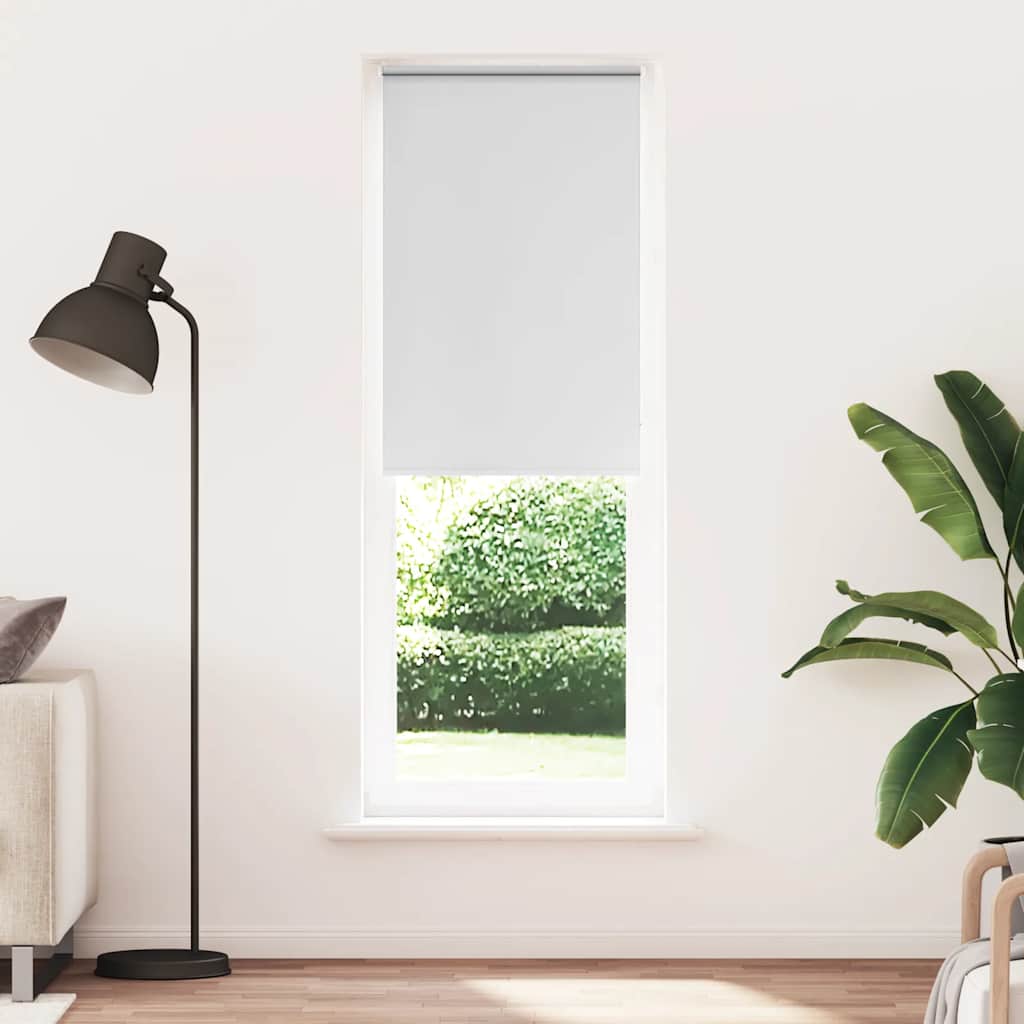 vidaXL Ρολέρ Μπλακάουτ Λευκό 65x210 εκ. Πλάτος υφάσματος 60,7 εκ.
