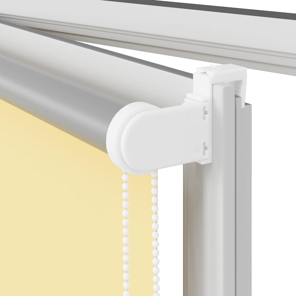 vidaXL Στόρι Συσκότισης Κίτρινο 140x210 εκ. Πλάτος Υφάσματος 136,6 εκ. Πολυεστέρας