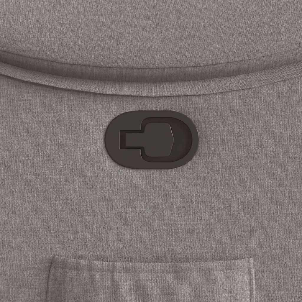 vidaXL Πολυθρόνα Ανακλινόμενη Taupe Υφασμάτινη