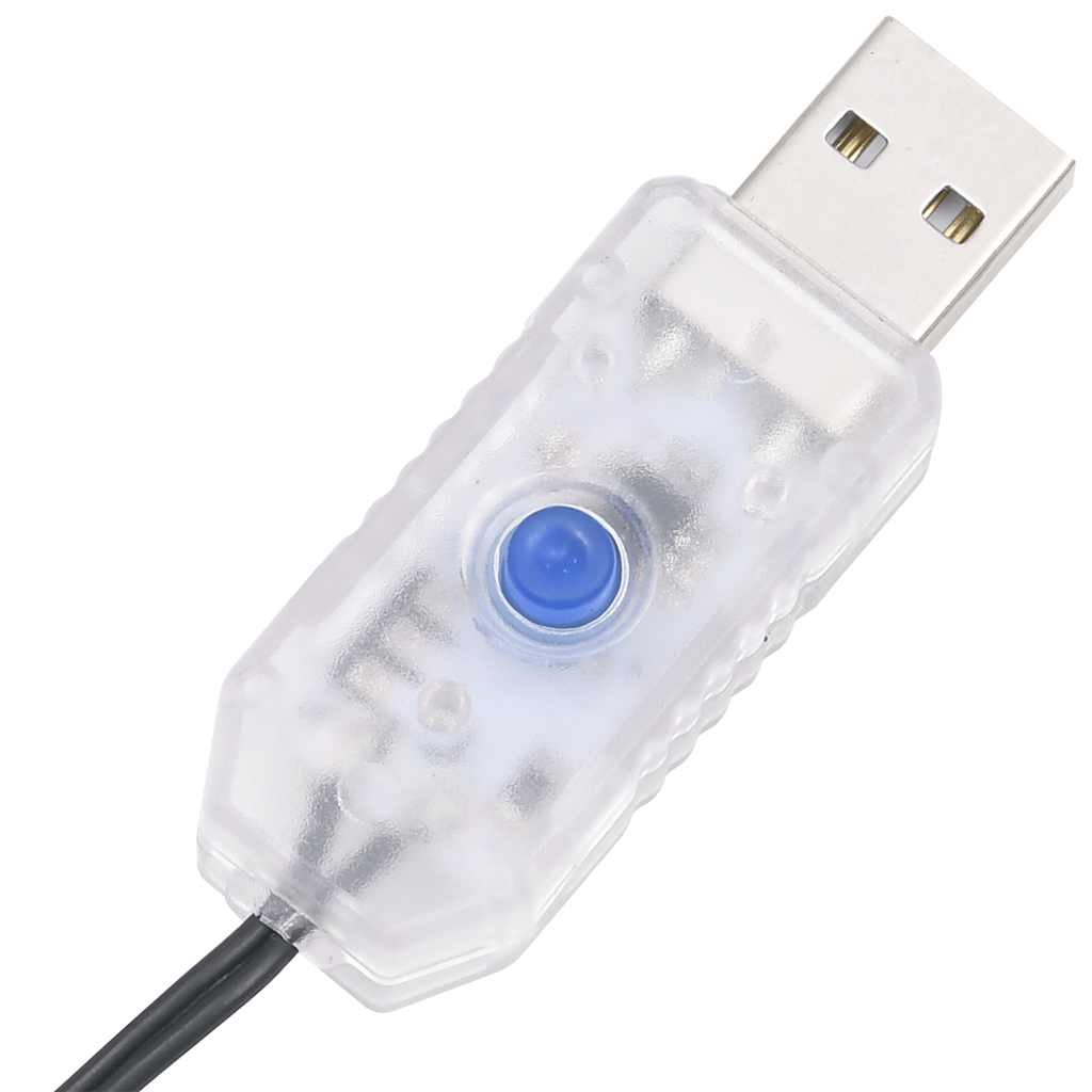 vidaXL Χριστουγεννιάτικο δέντρο LED 363 LED Ψυχρό Λευκό 182 εκ.
