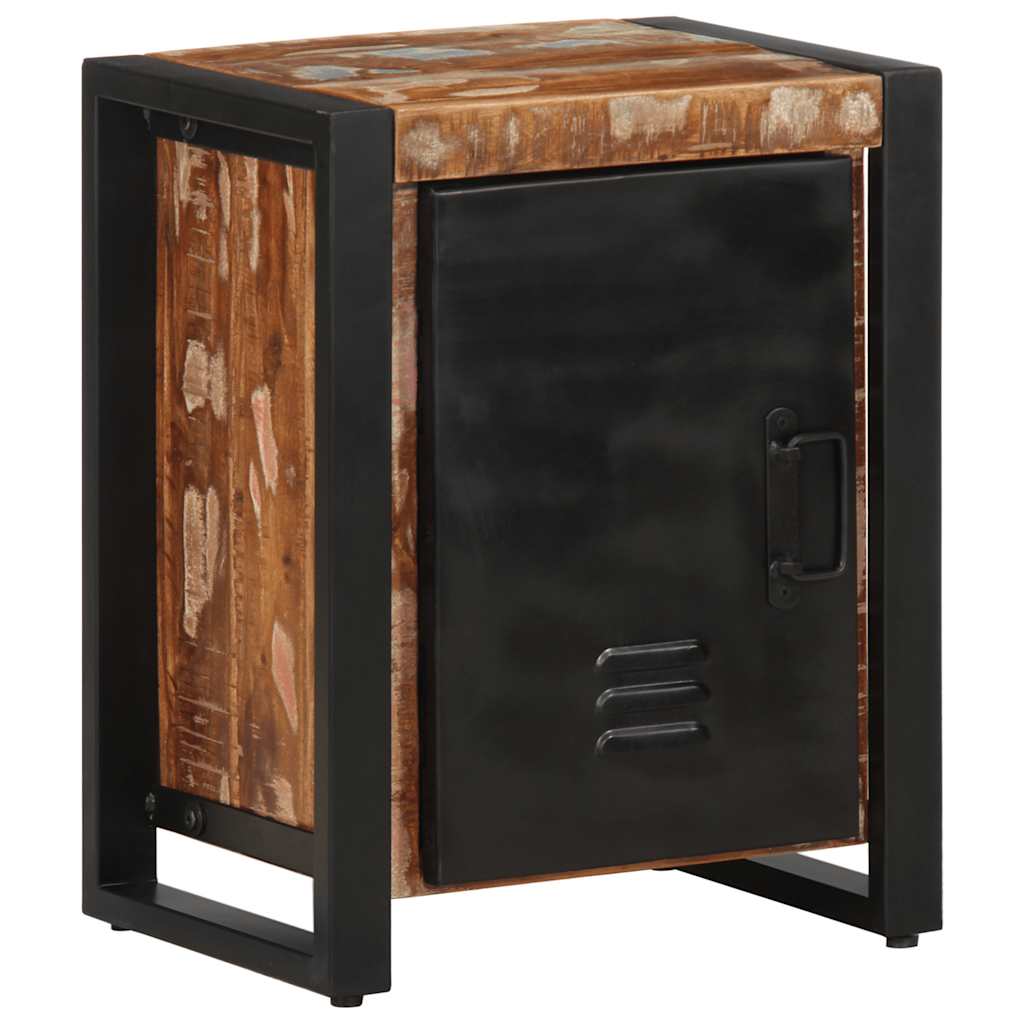 vidaXL Κομοδίνα 2 τεμάχια Πολύχρωμο Στερεό ακατέργαστο ξύλο Mango