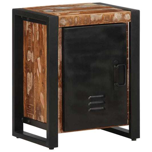 vidaXL Κομοδίνα 2 τεμάχια Πολύχρωμο Στερεό ακατέργαστο ξύλο Mango