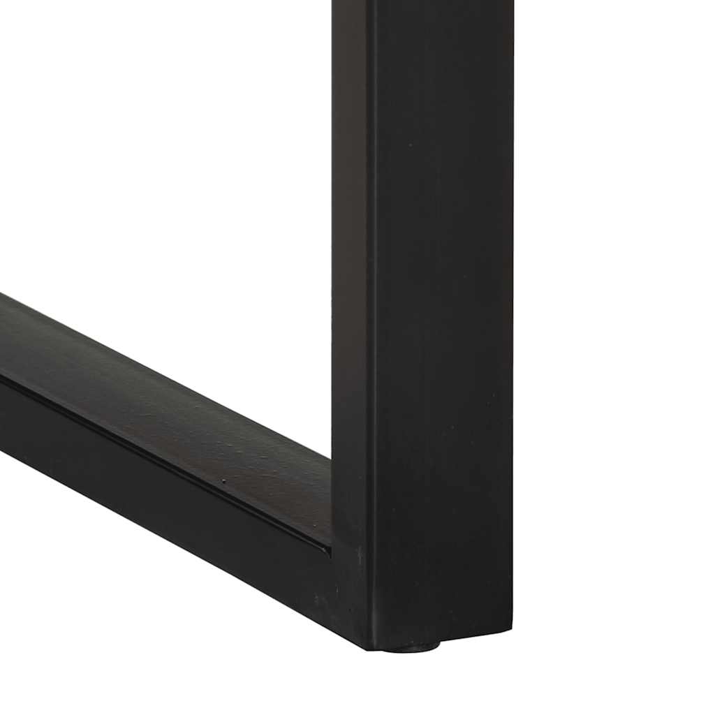 vidaXL Ντουλάπι κονσόλας Πολύχρωμο 90x35x75 εκ Μασίφ Ξύλο Ανακυκλωμένο