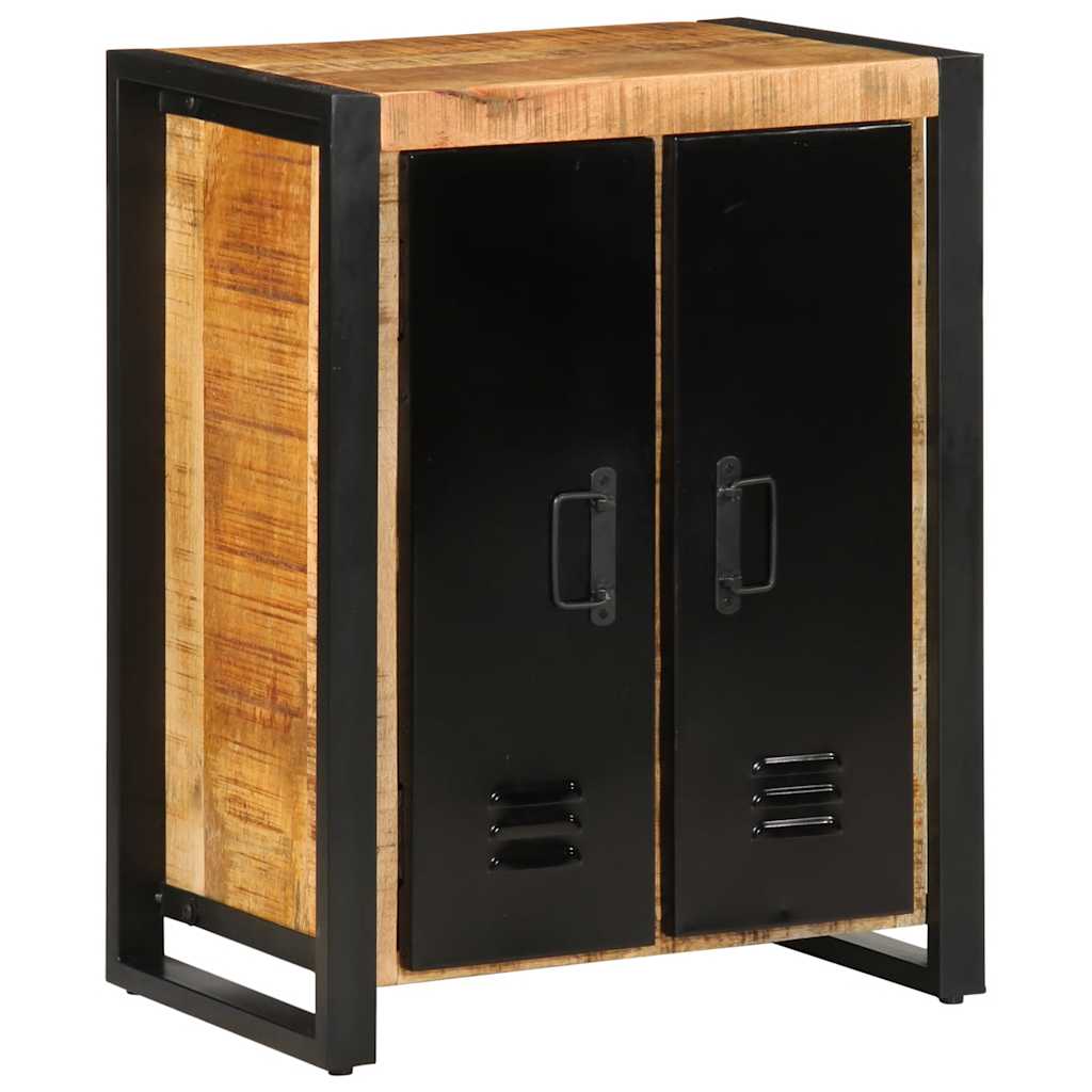 vidaXL Μπουφές 55x35x70 εκ. από Μασίφ Ακατέργαστο Ξύλο Μάνγκο