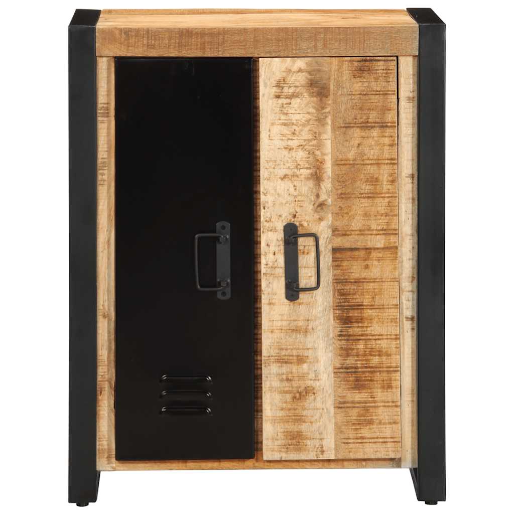 vidaXL Μπουφές 55x35x70 εκ. από Μασίφ Ακατέργαστο Ξύλο Μάνγκο