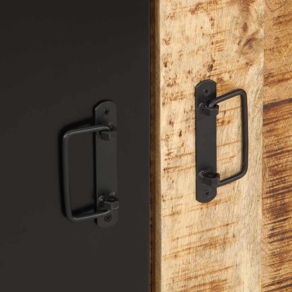 vidaXL Μπουφές 55x35x70 εκ. από Μασίφ Ακατέργαστο Ξύλο Μάνγκο