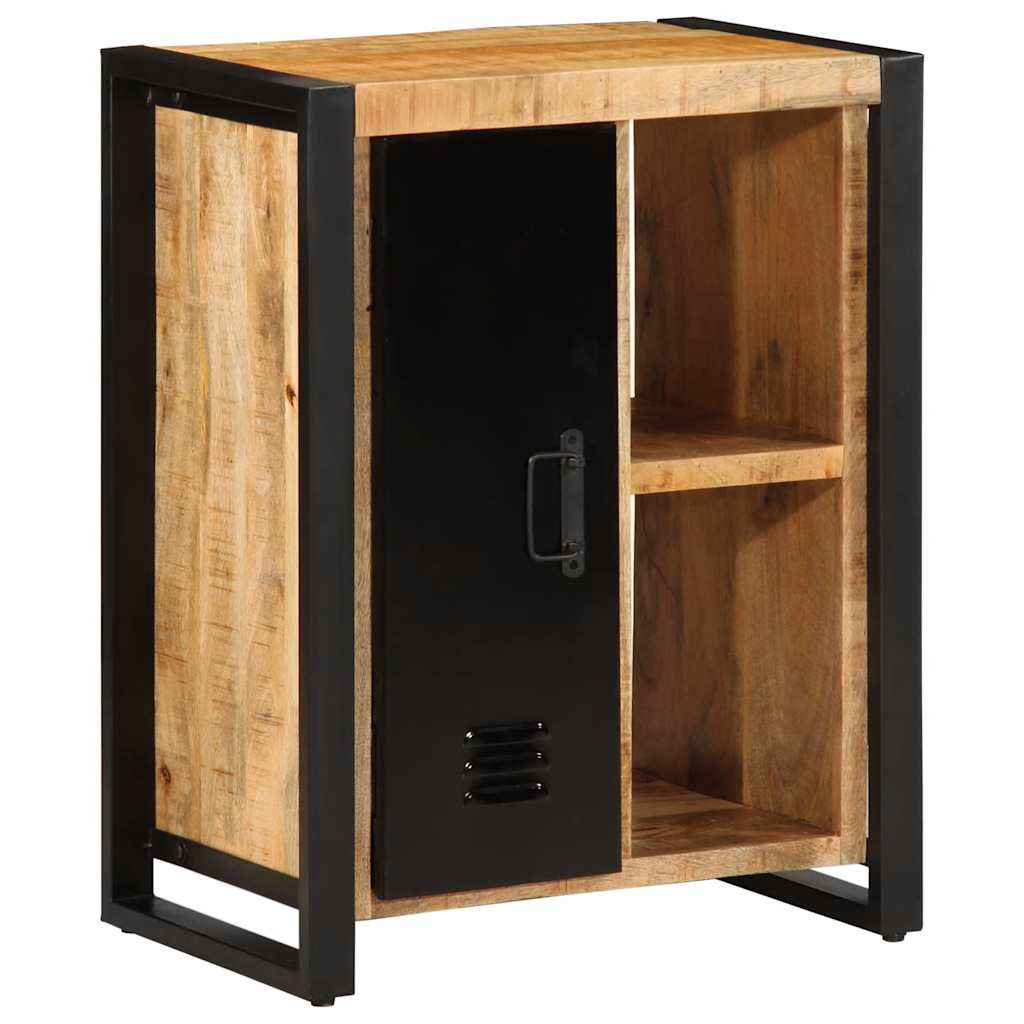 vidaXL Μπουφές 55x35x70 εκ. από Μασίφ Ακατέργαστο Ξύλο Μάνγκο