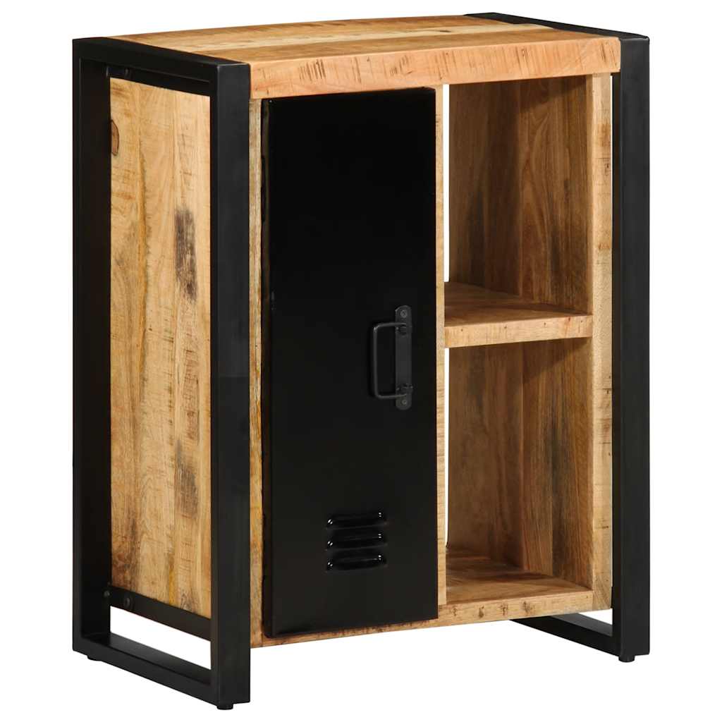 vidaXL Μπουφές 55x35x70 εκ. από Μασίφ Ακατέργαστο Ξύλο Μάνγκο