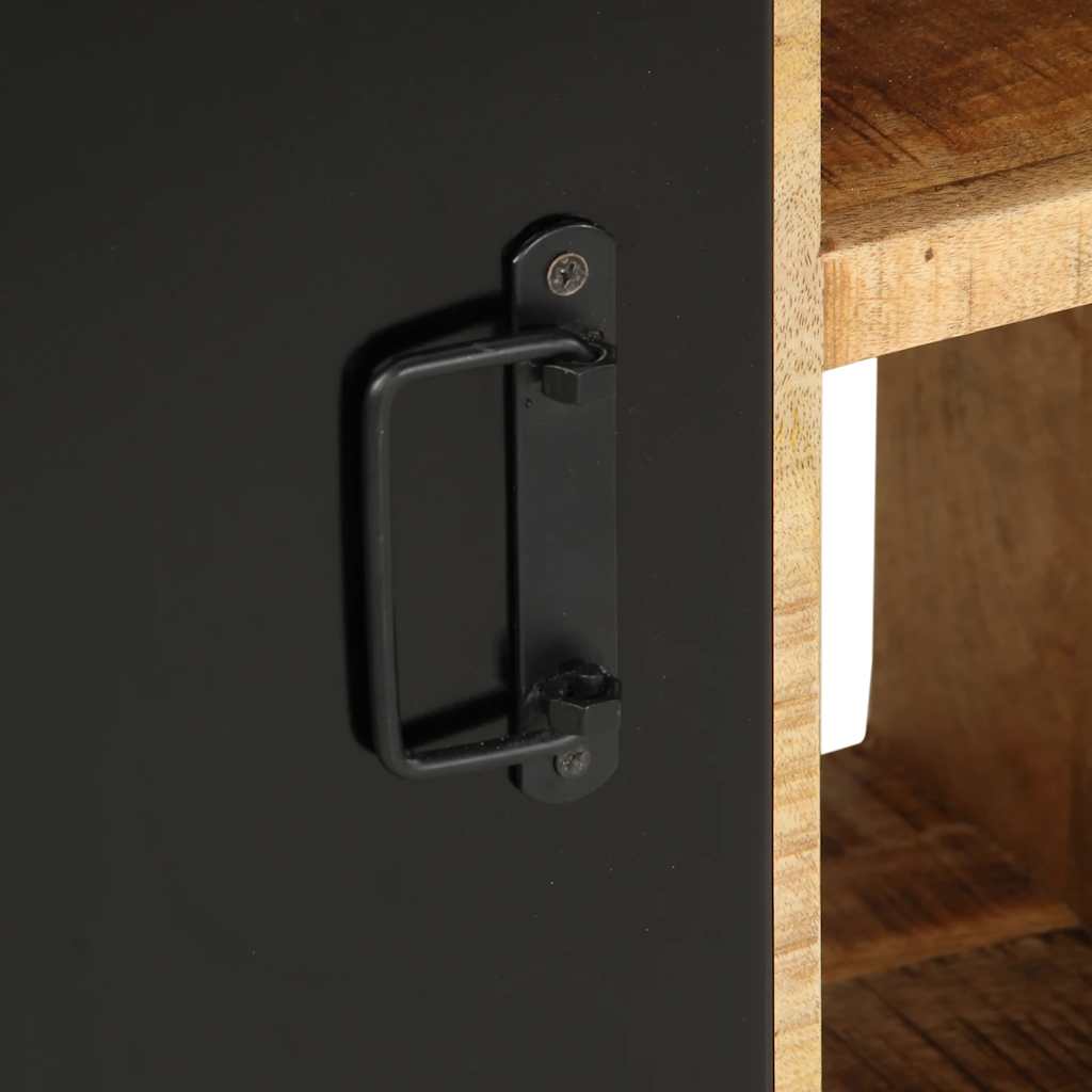 vidaXL Μπουφές 55x35x70 εκ. από Μασίφ Ακατέργαστο Ξύλο Μάνγκο