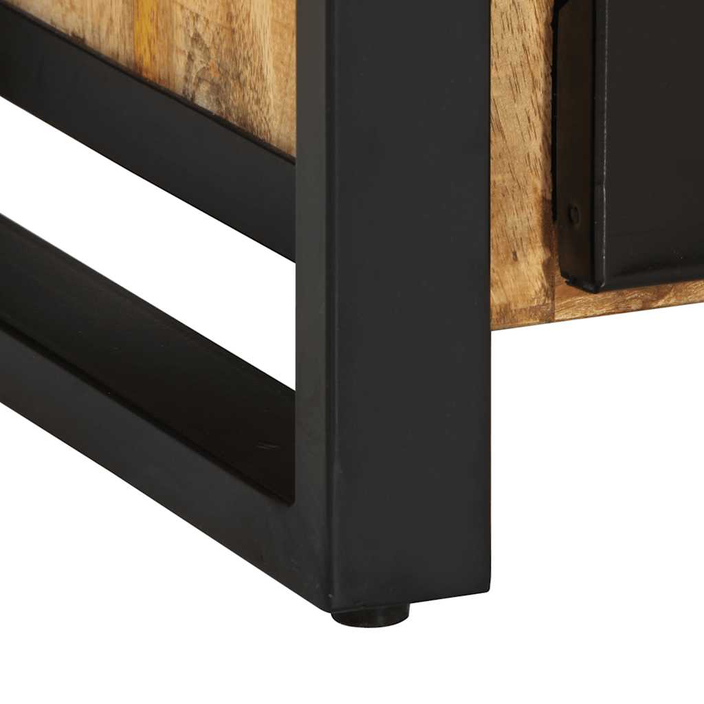 vidaXL Μπουφές 55x35x70 εκ. από Μασίφ Ακατέργαστο Ξύλο Μάνγκο