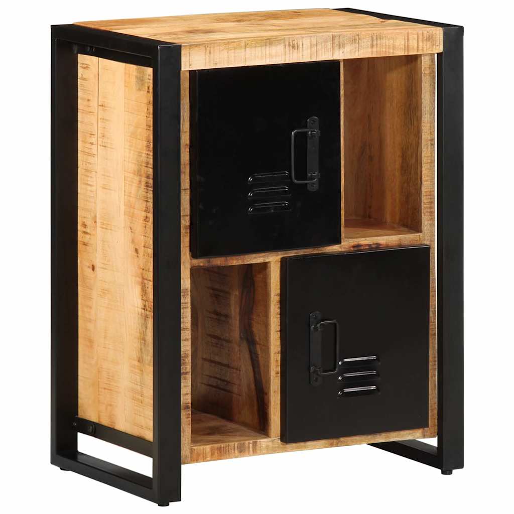 vidaXL Μπουφές 55x35x70 εκ. από Μασίφ Ακατέργαστο Ξύλο Μάνγκο