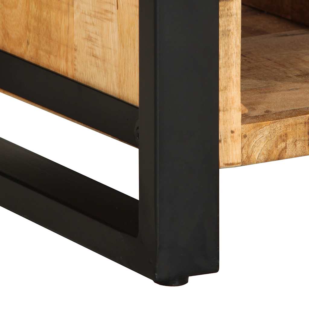 vidaXL Μπουφές 55x35x70 εκ. από Μασίφ Ακατέργαστο Ξύλο Μάνγκο