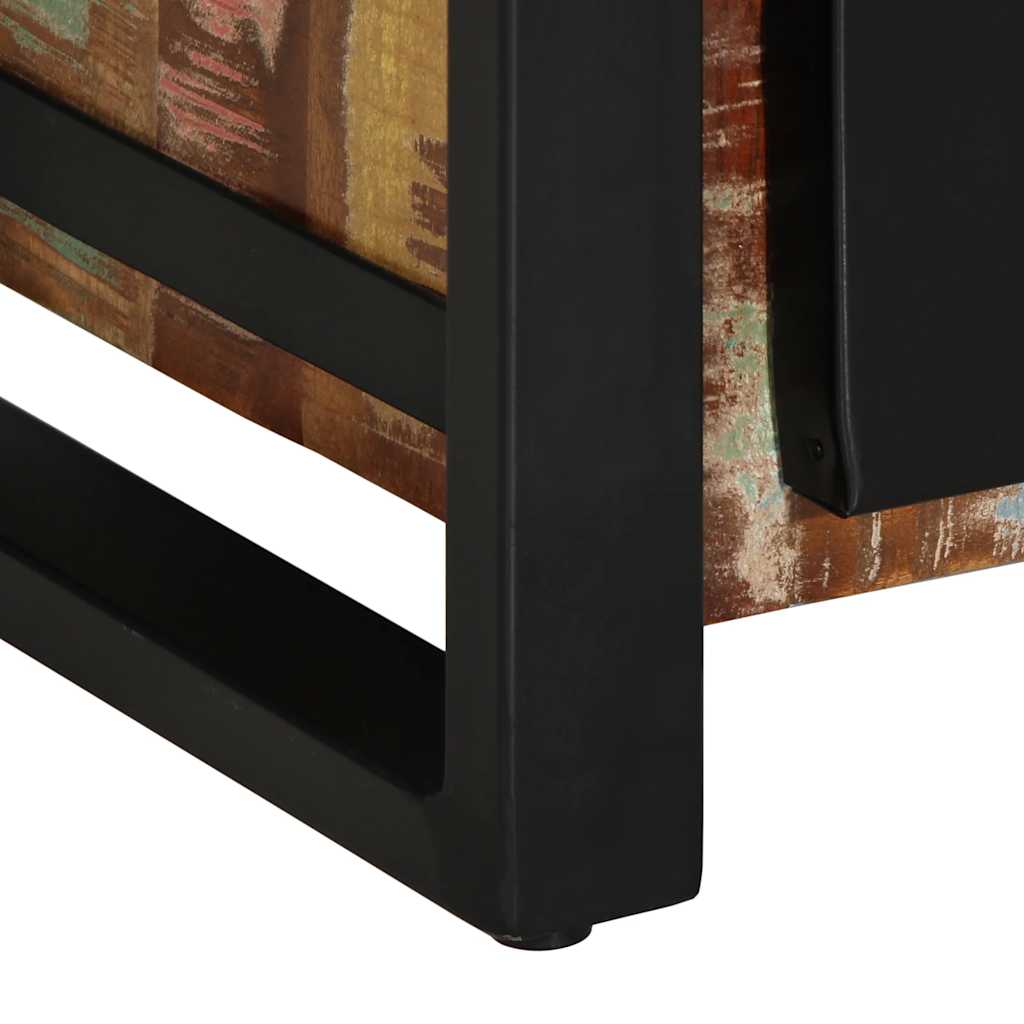vidaXL Συρταριέρα Πολύχρωμη 50x35x70 εκ. από Μασίφ Ξύλο Ανακυκλωμένου Ξύλου