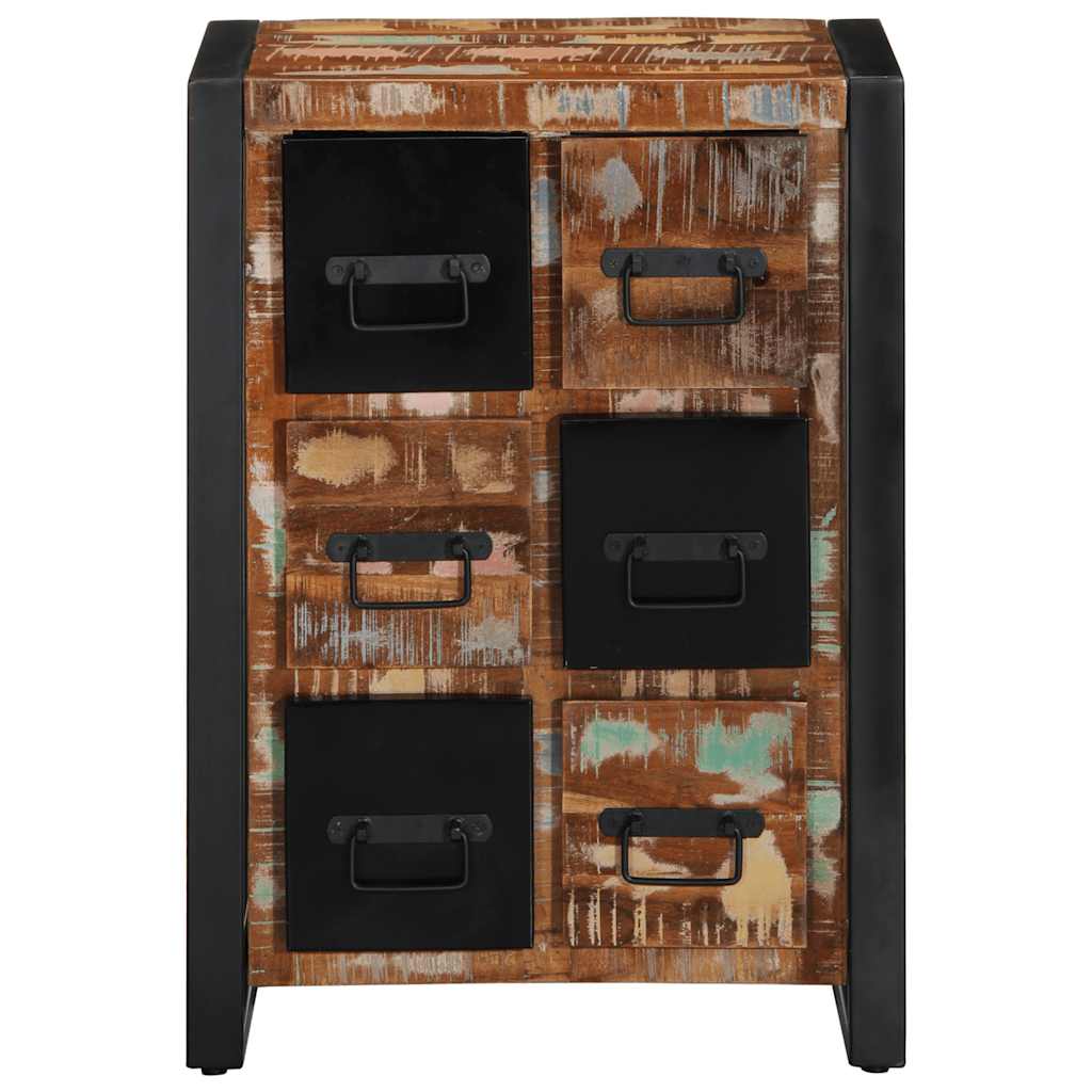 vidaXL Sideboard 50x35x70 cm Ξύλο μασίφ αναγεννημένο