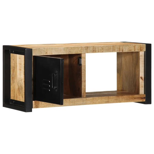ντουλάπι τηλεόρασης vidaXL 80x30x35 cm Στερεό ακατέργαστο ξύλο Mango