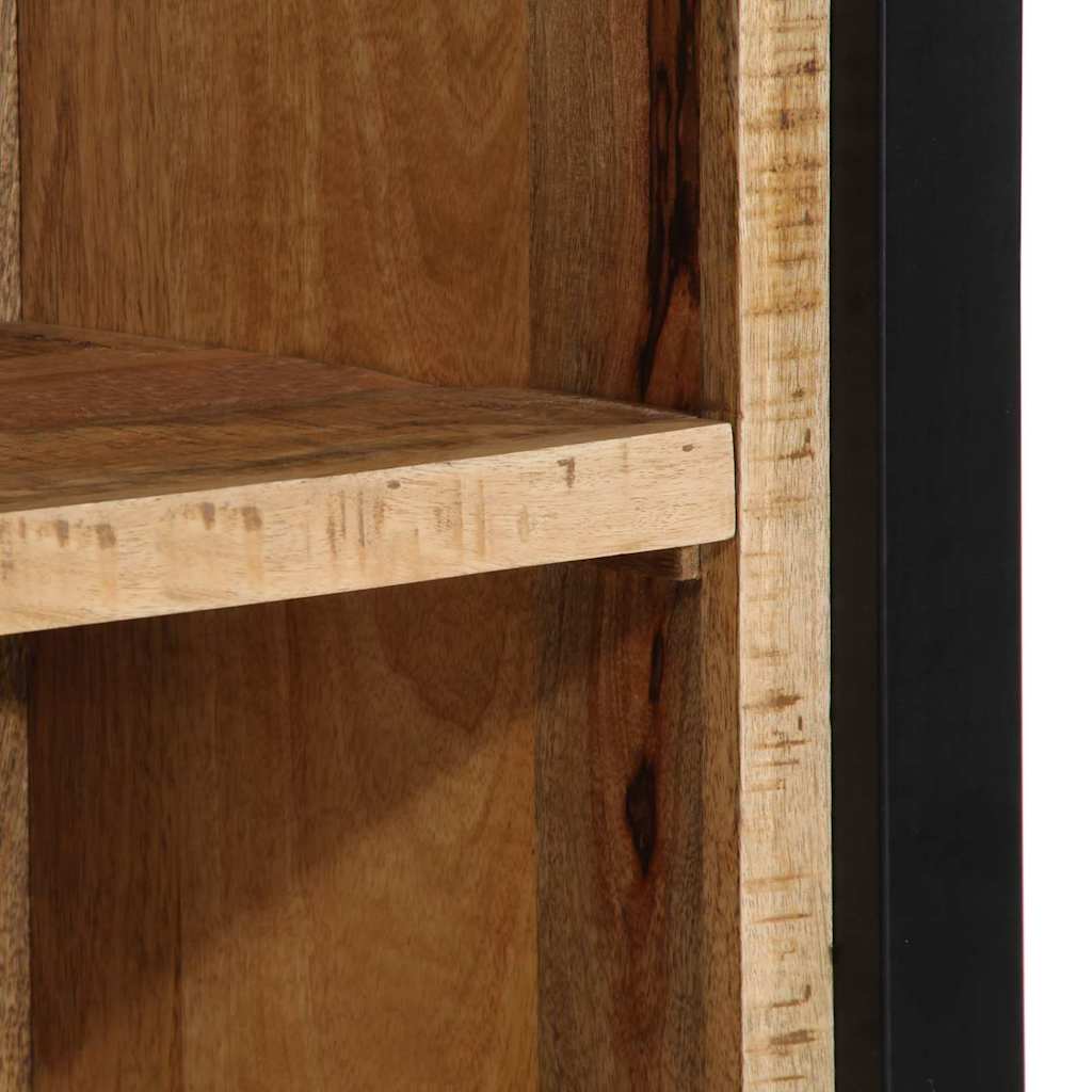 vidaXL Κομοδίνο με ράφι Καφέ 40 x 30 x 80 εκ. Μασίφ ξύλο μάνγκο