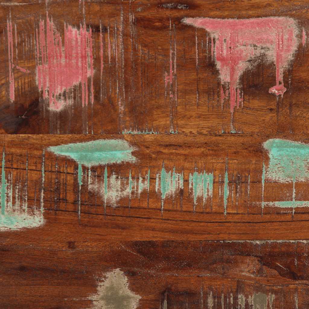 vidaXL Κομοδίνο 40x30x80 cm από μασίφ ξύλο αναγεννημένο