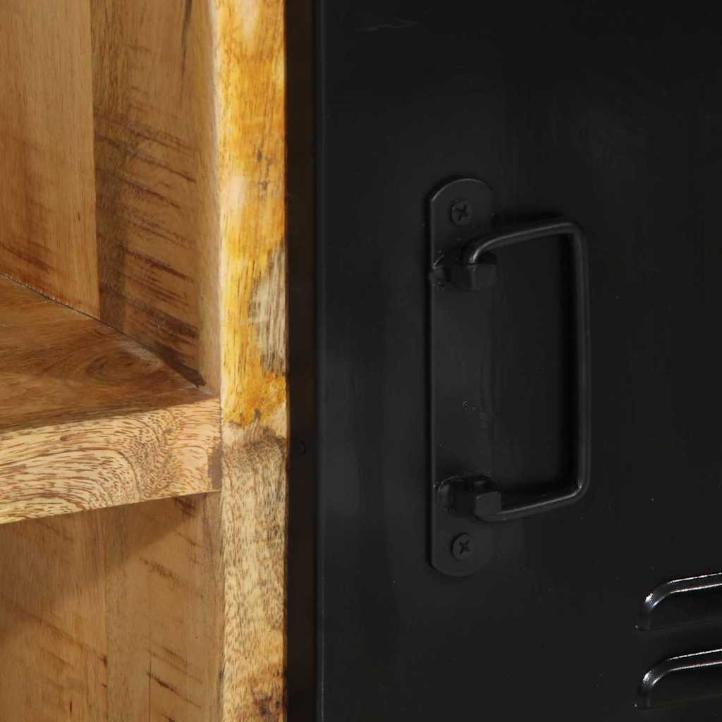 vidaXL Πάγκος για παπούτσια Καφέ 100 x 40 x 50 cm Μασίφ ξύλο μάνγκο