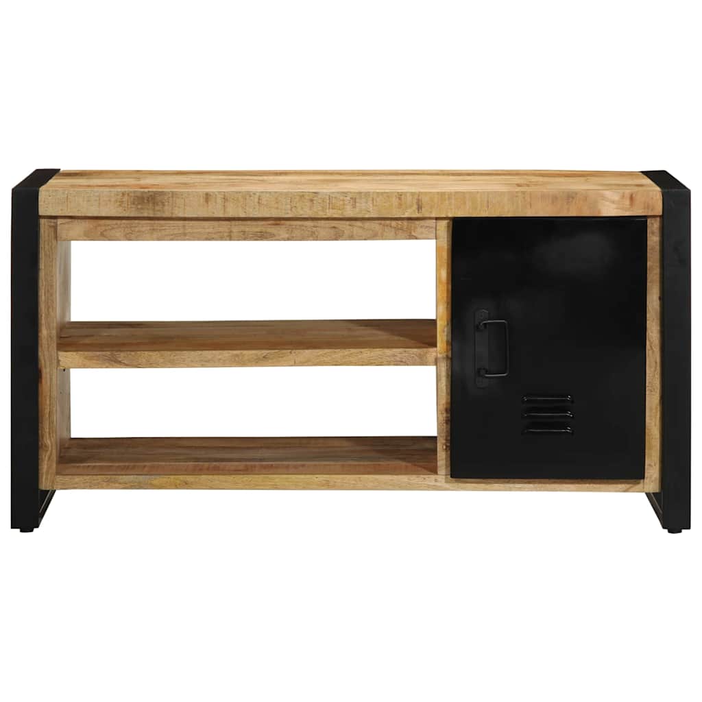 vidaXL Πάγκος για παπούτσια Καφέ 100 x 40 x 50 cm Μασίφ ξύλο μάνγκο