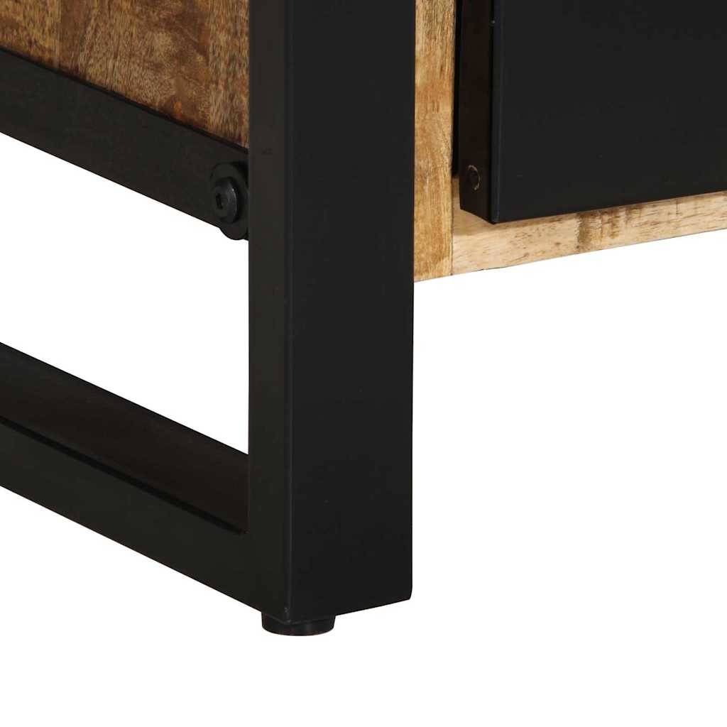 vidaXL Ντουλάπα Μπάνιου Καφέ 55 x 35 x 60 εκ. Μασίφ ξύλο μάνγκο