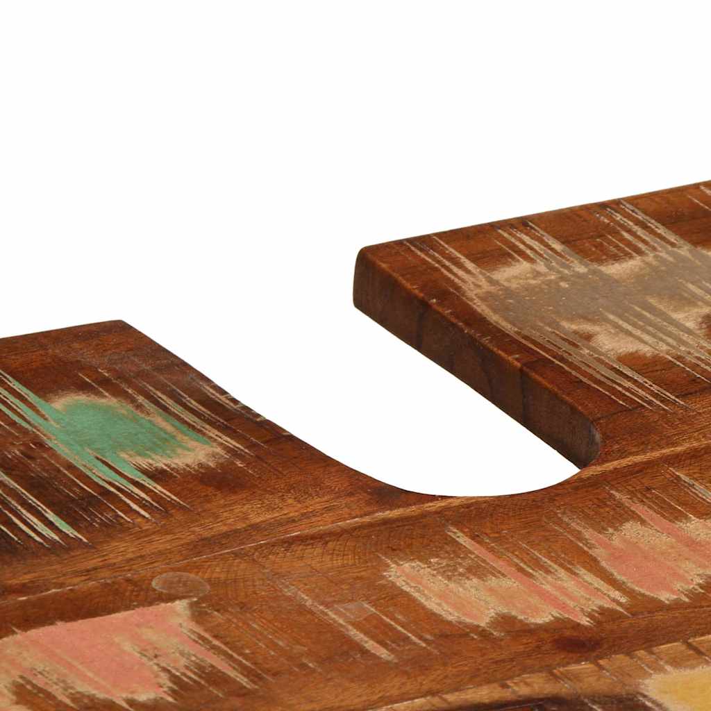 vidaXL Ντουλάπα Μπάνιου Καφέ 55 x 35 x 60 εκ. Μασίφ ανακυκλωμένο ξύλο