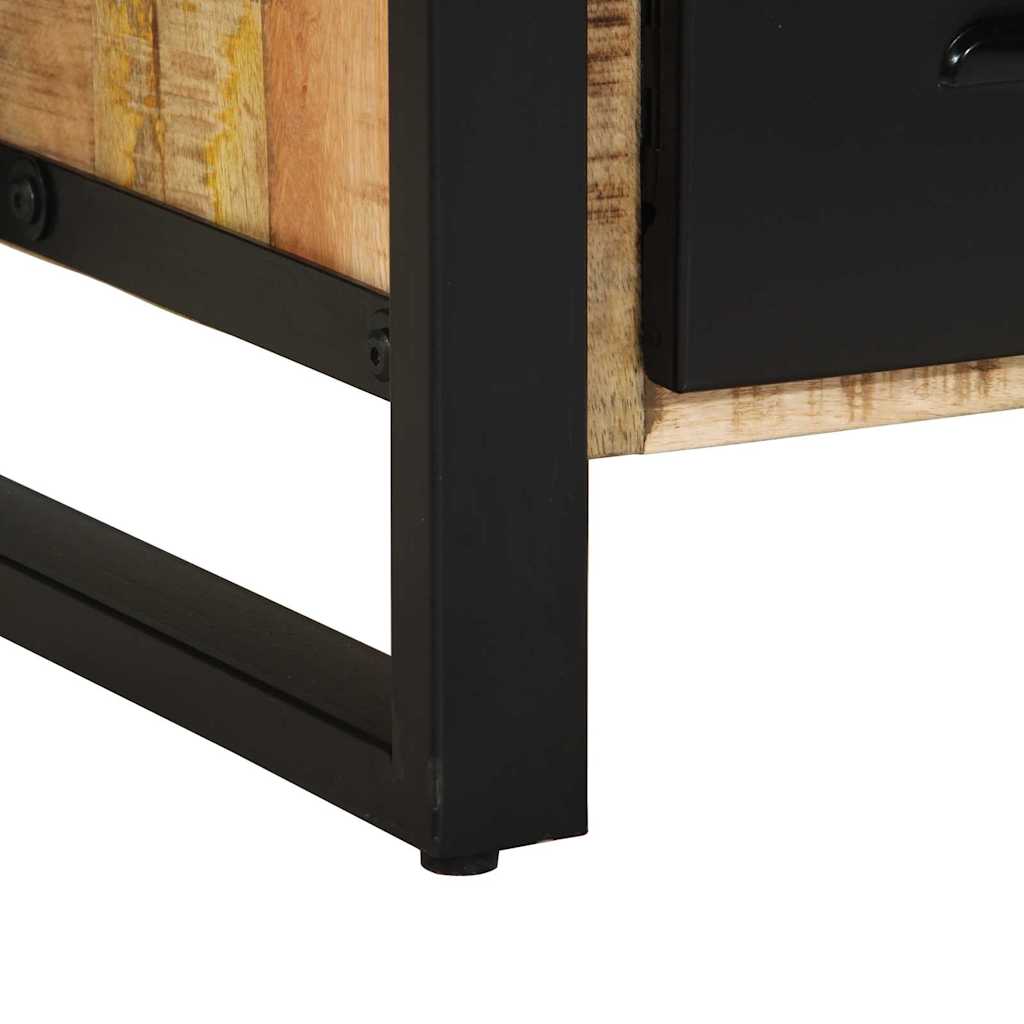 vidaXL Ντουλάπι Μπάνιου Καφέ 55 x 35 x 60 εκ. Στερεό ξύλο μάνγκο