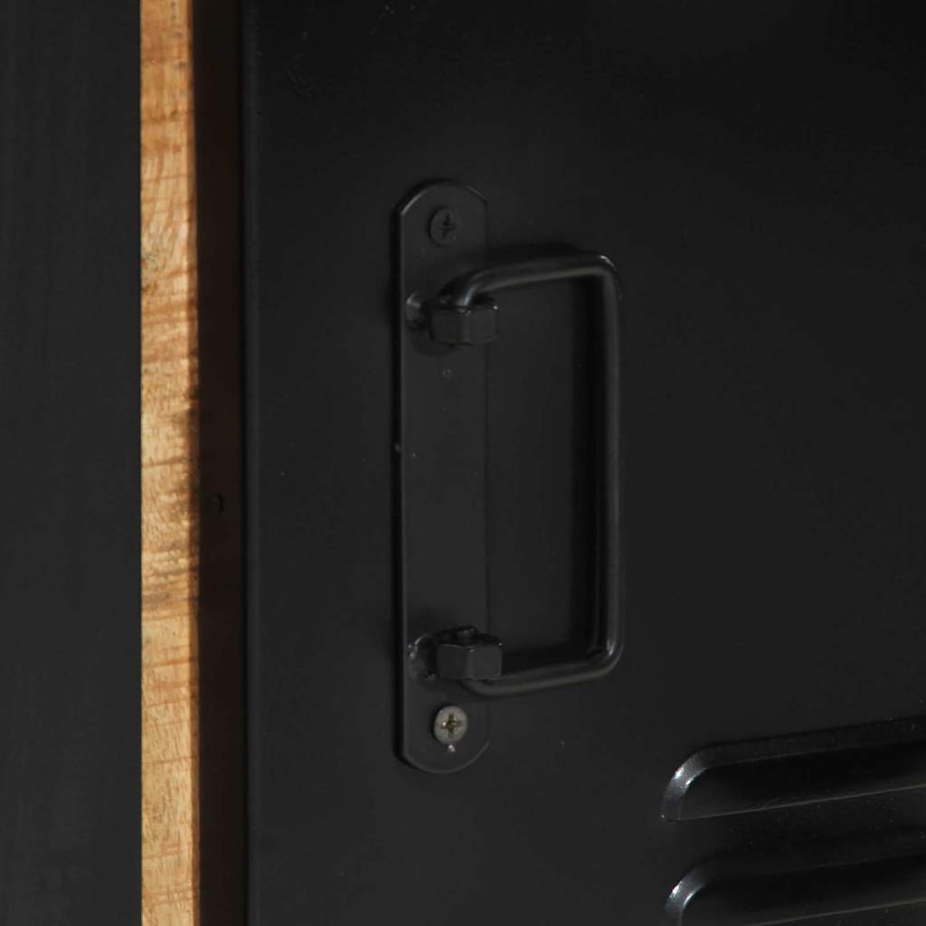 vidaXL Ντουλάπα Μπάνιου με ράφι Καφέ 40 x 35 x 75 εκ Μασίφ ξύλο μάνγκο