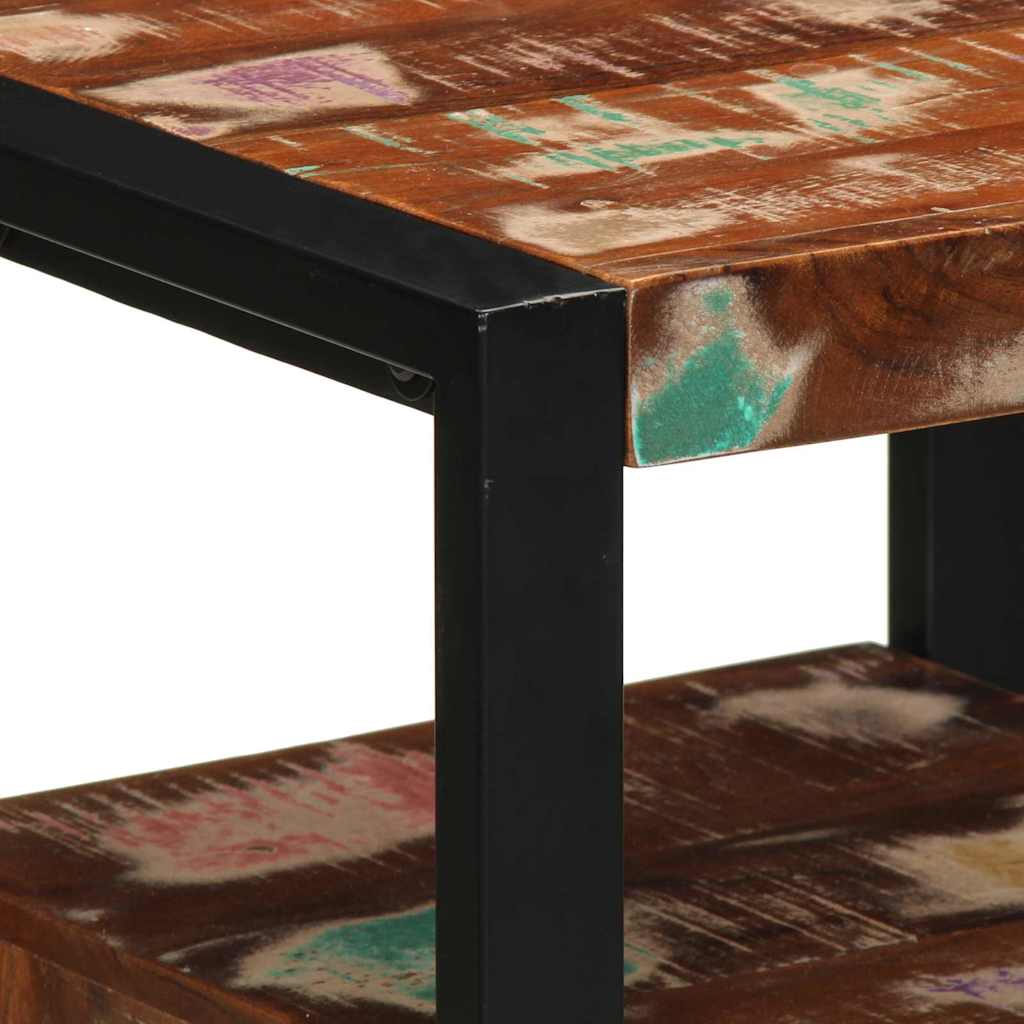 vidaXL Ντουλάπα Μπάνιου Καφέ 40 x 35 x 75 εκ Μασίφ ανακυκλωμένο ξύλο