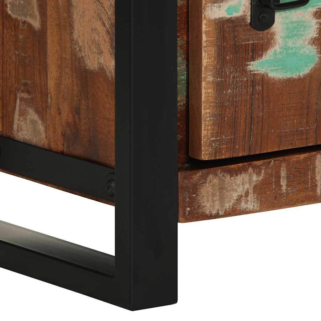 ντουλάπι μπάνιου vidaXL 40x30x90 cm από μασίφ ξύλο αναγεννημένο