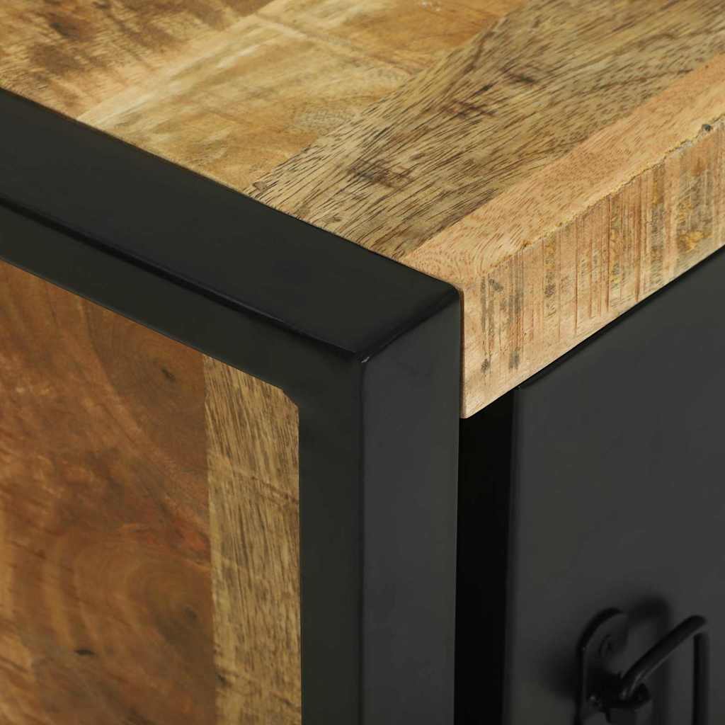 vidaXL Ντουλάπι Μπάνιου Καφέ 40 x 30 x 40 εκ. Μασίφ ξύλο μάνγκο