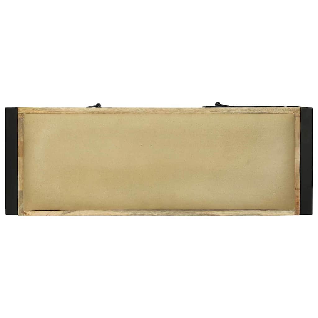 vidaXL Ντουλάπα Καφέ 100 x 35 x 50 εκ Μασίφ ξύλο μάνγκο