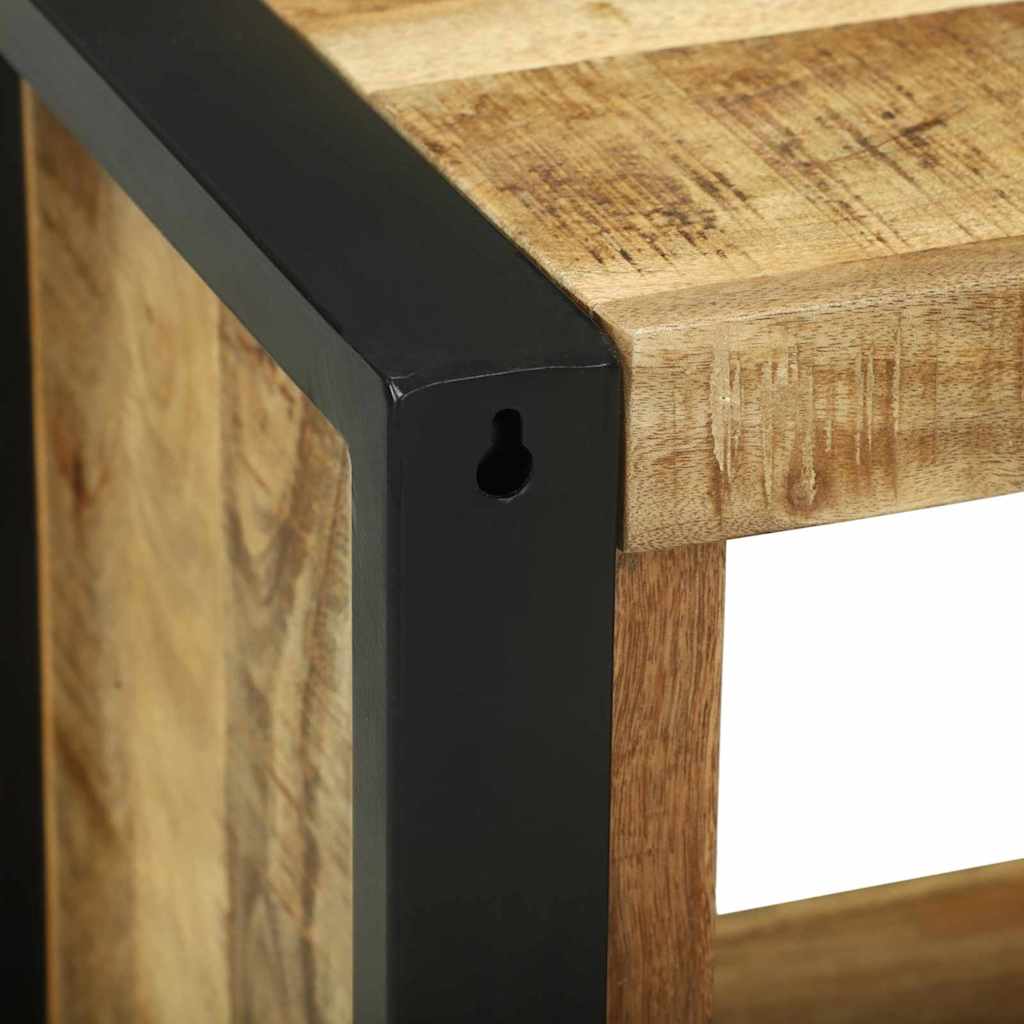 vidaXL Κύβος Τοίχου με ράφι Καφέ 55 x 35 x 40 εκ Μασίφ ξύλο μάνγκο