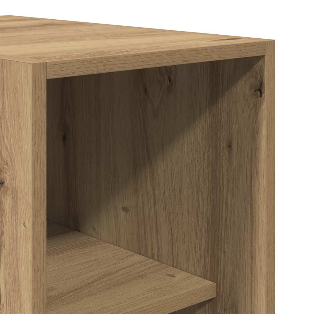 vidaXL Ντουλάπα Αρτισιανή Δρυς 30x50x200εκ από Επεξεργασμένο Ξύλο