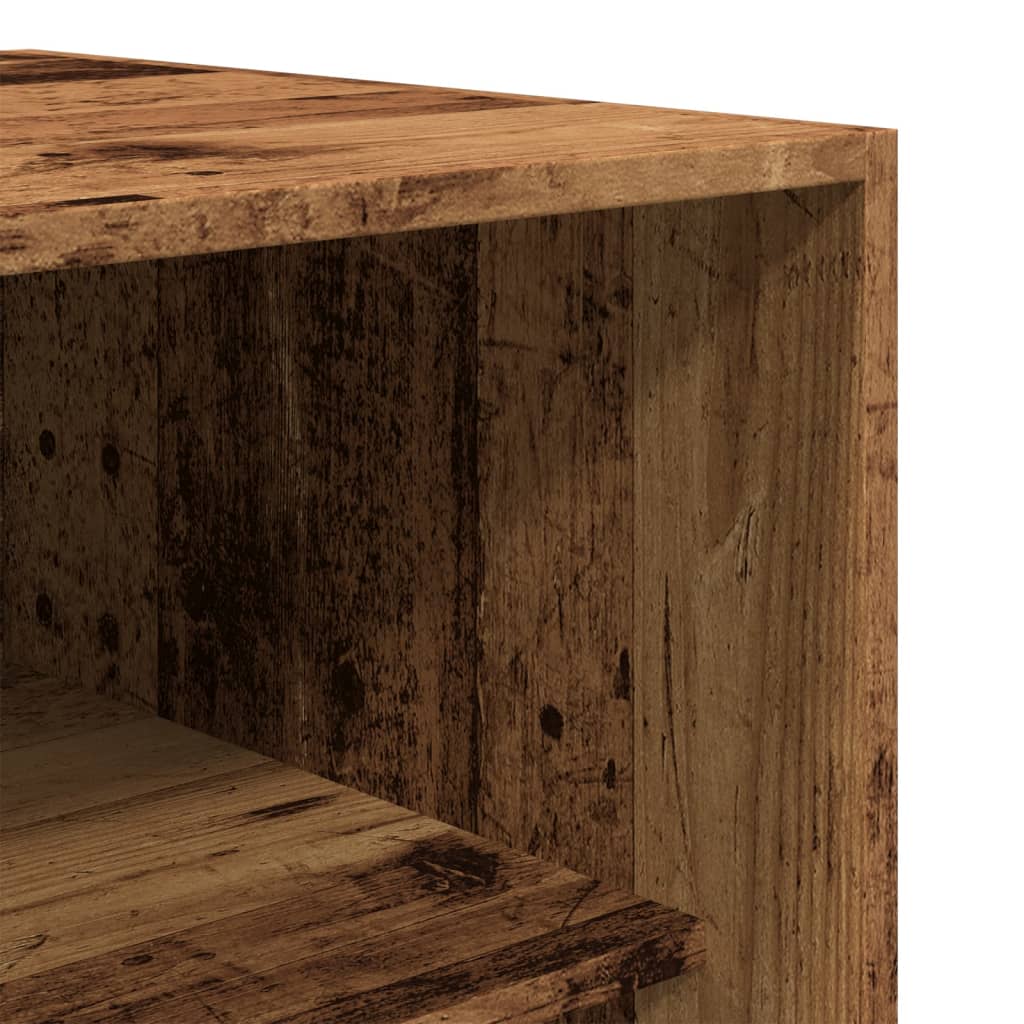 vidaXL Ντουλάπα Όψη Παλαιού Ξύλου 80x50x200 εκ. από Επεξεργασμένο Ξύλο