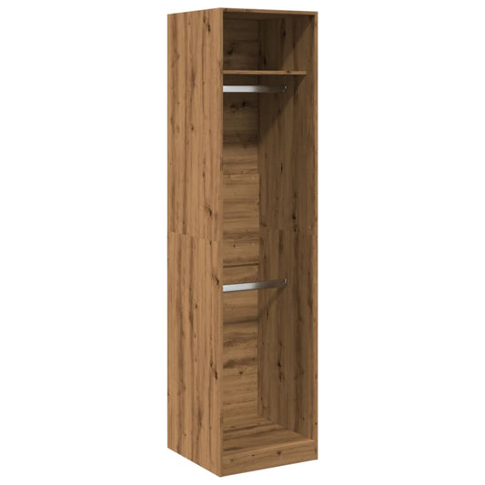vidaXL Ντουλάπα Αρτισιανή Δρυς 50x50x200εκ από Επεξεργασμένο Ξύλο