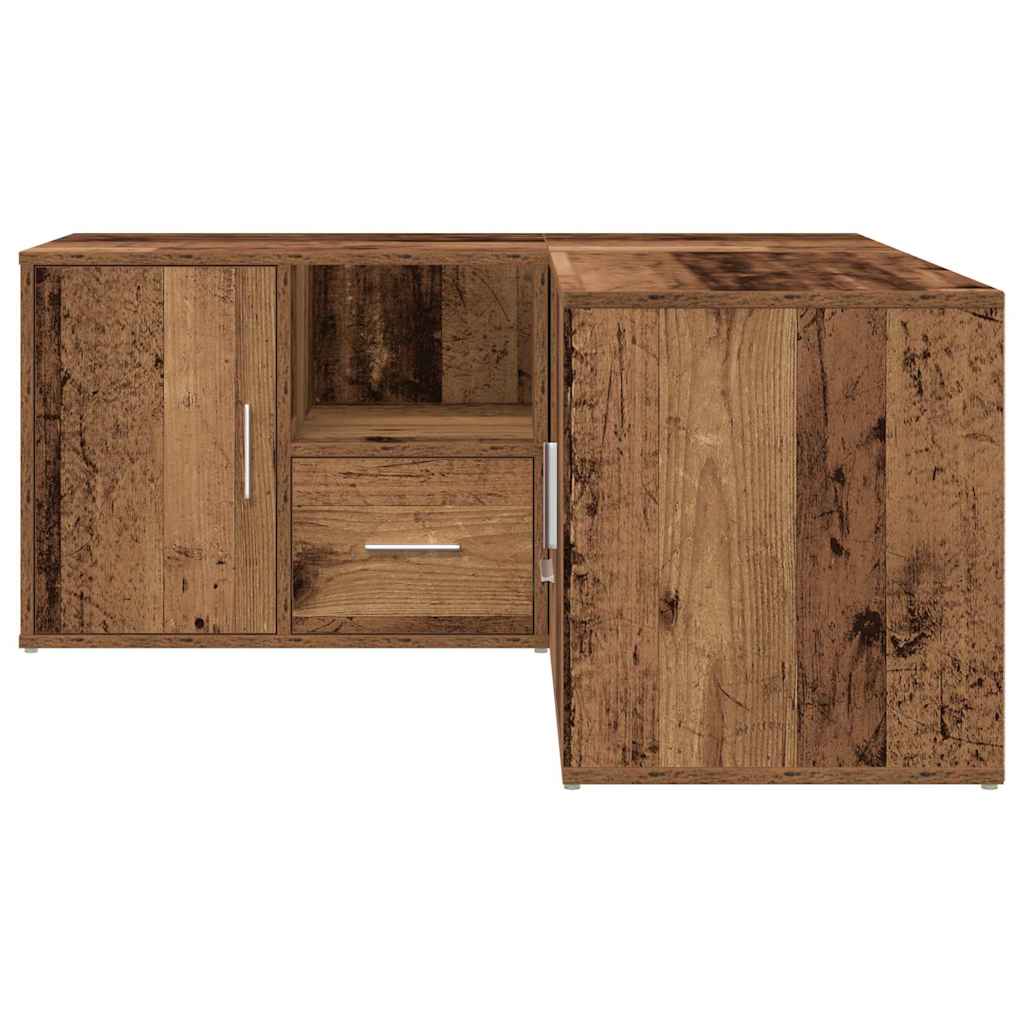 vidaXL Ντουλάπι Γωνιακό Όψη Παλαιού Ξύλου 160x40x45 εκ. από Επεξ. Ξύλο