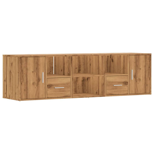 vidaXL Ντουλάπι Γωνιακό Αρτισιανή Δρυς 160x40x45 εκ. από Επεξ. Ξύλο