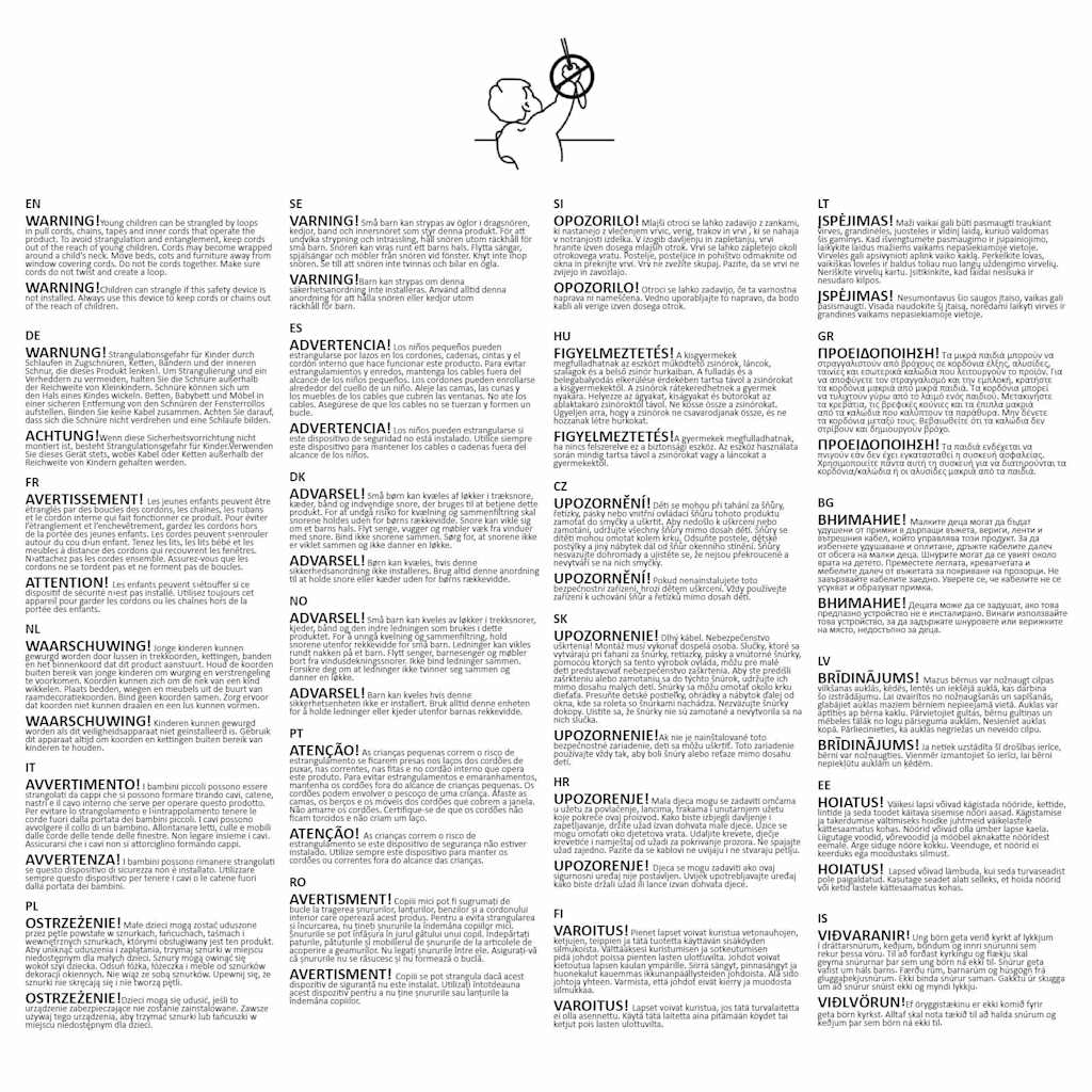 vidaXL Ζέβρα τυφλή Μαύρο Πλάτος υφάσματος 125,9 εκ. Πολυεστέρας