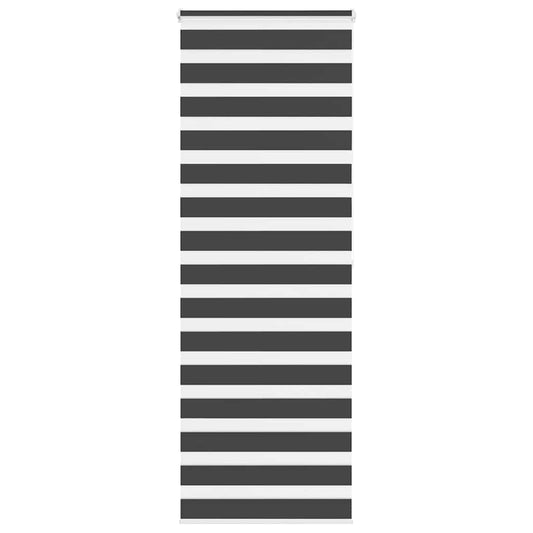 vidaXL Ζέβρα τυφλή Μαύρο Πλάτος υφάσματος 65,9 εκ. Πολυεστέρας